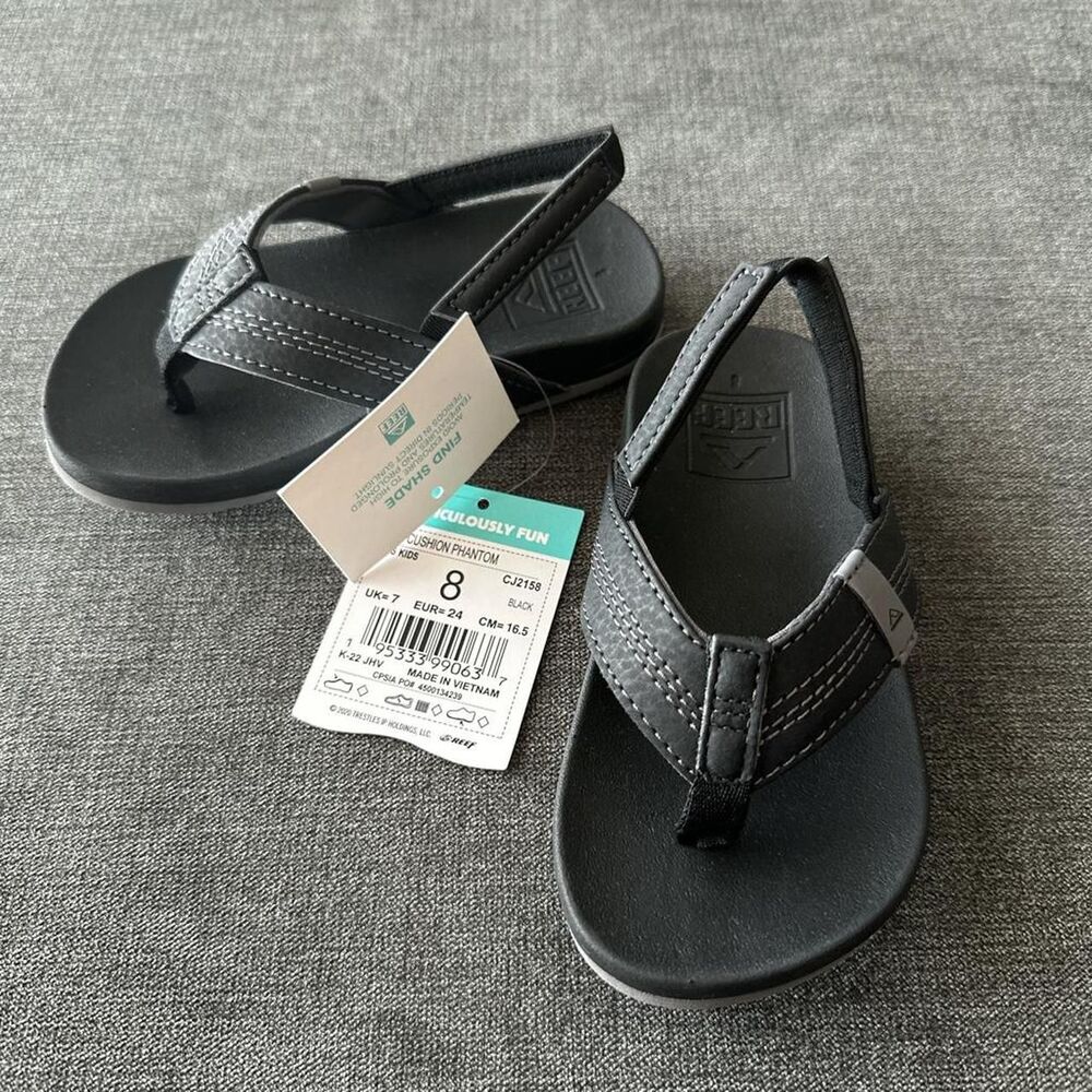 Reef Black Flipflops